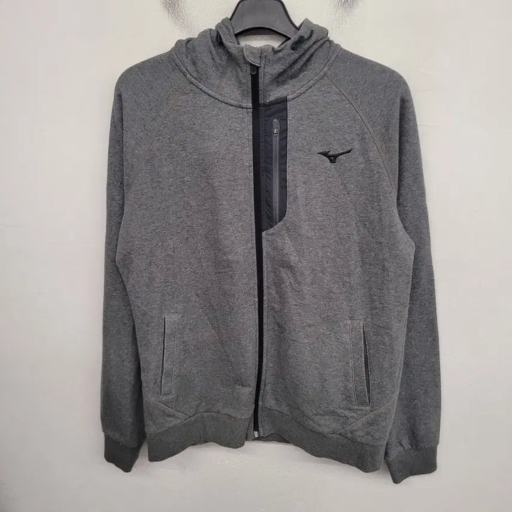 [BUNJANG] Mizuno Training Hooded Zip-Up Jersey / [100/L] 미즈노 트레이닝 후드 집업 져지