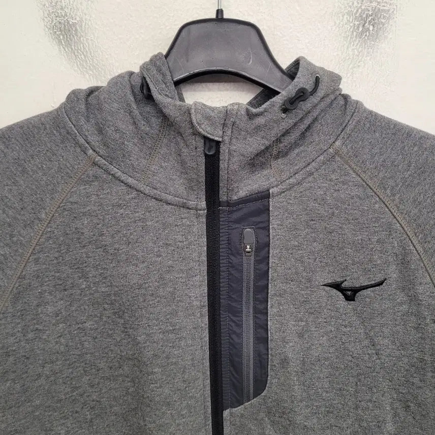 [BUNJANG] Mizuno Training Hooded Zip-Up Jersey / [100/L] 미즈노 트레이닝 후드 집업 져지