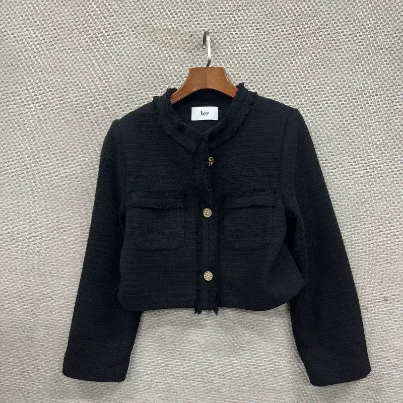 [SOLD OUT] 빈티지 여성자켓 크롭 트위드자켓 90 M09847