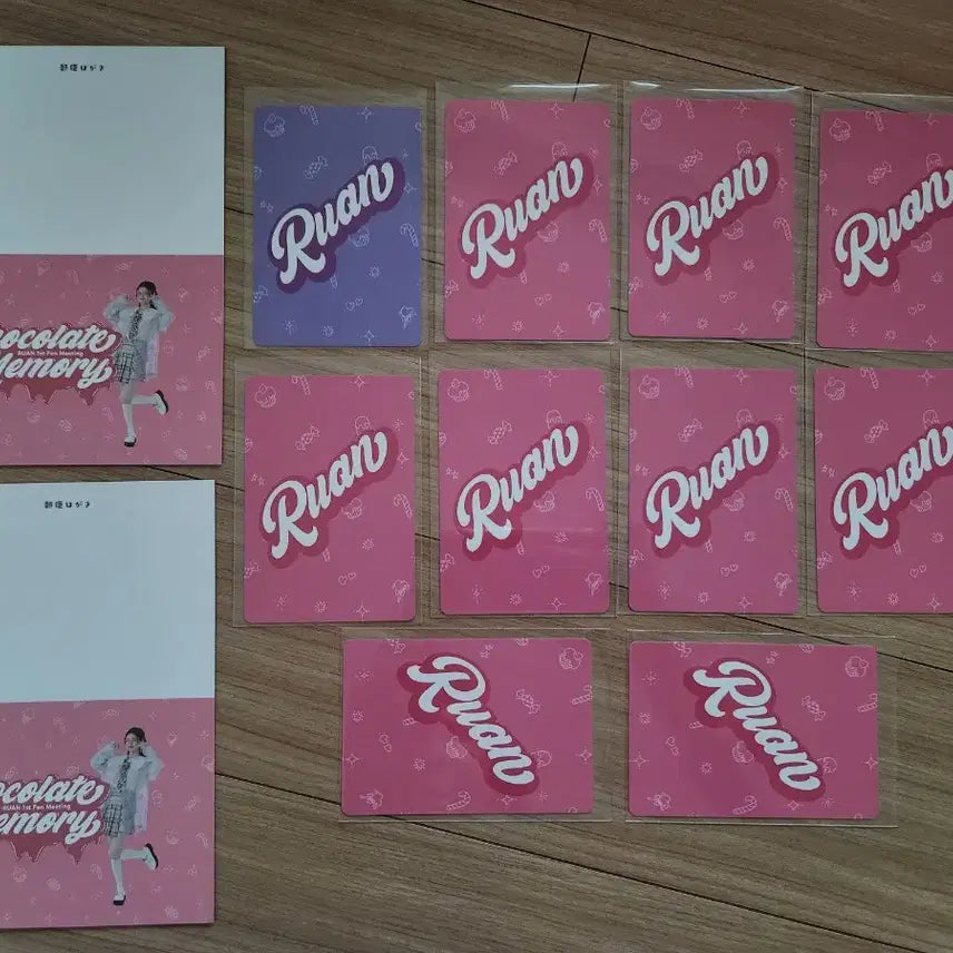 [BUNJANG] IKEMA Ruan 1st Fanmeeting Bundle Set Photocard & POB Postcard / 이케마 루안 1st 팬미팅 포토카드(트레카) 10장&특전 엽서 2장 일괄