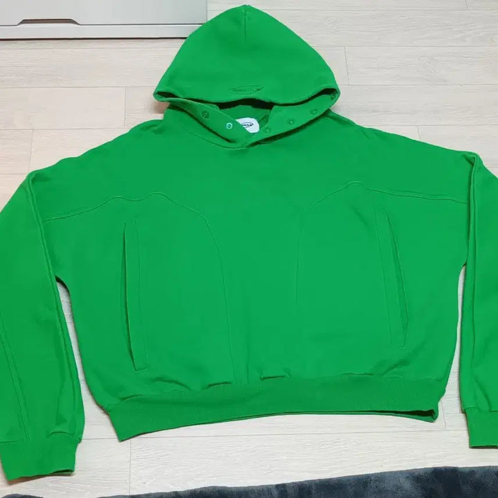 [BUNJANG] Grailz Geometry Celtic Green Hoodie / 그레일즈 지오메트리 후드 셀틱 그린 남녀공용