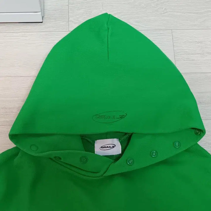[BUNJANG] Grailz Geometry Celtic Green Hoodie / 그레일즈 지오메트리 후드 셀틱 그린 남녀공용