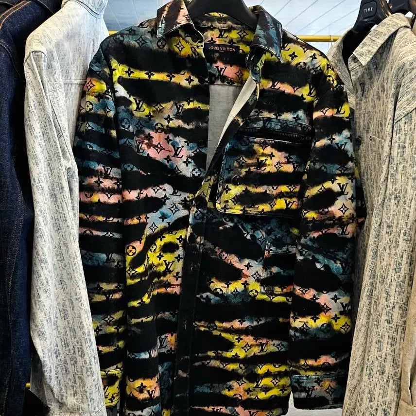 [BUNJANG] Louis Vuitton Tie-Dye Jacket (Size L) / [S급/영수증 동봉] 루이비통 타이다이 자켓 L사이즈