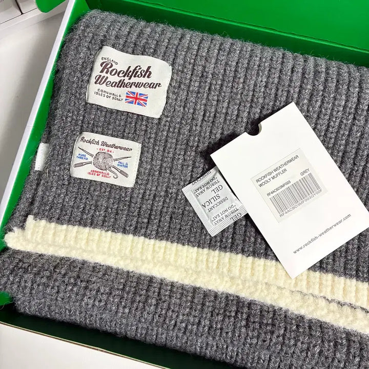 [BUNJANG] Rockfish Weatherwear Ully Muffler Gray / 락피쉬웨더웨어 울리 머플러 그레이