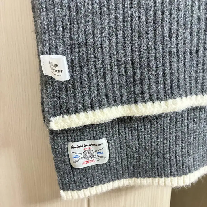 [BUNJANG] Rockfish Weatherwear Ully Muffler Gray / 락피쉬웨더웨어 울리 머플러 그레이