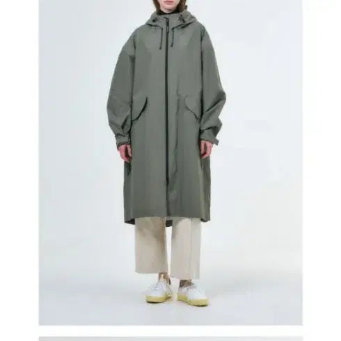 [BUNJANG] WeatherWeather Mars Weather Coat Core Collection Khaki / 웨더웨더 화성 웨더코트 코어컬렉션 카키