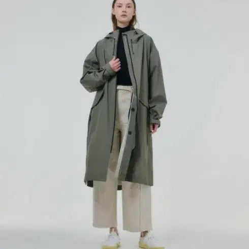 [BUNJANG] WeatherWeather Mars Weather Coat Core Collection Khaki / 웨더웨더 화성 웨더코트 코어컬렉션 카키