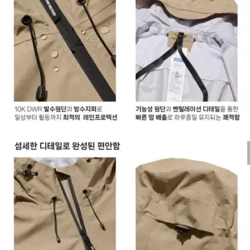 [BUNJANG] WeatherWeather Mars Weather Coat Core Collection Khaki / 웨더웨더 화성 웨더코트 코어컬렉션 카키