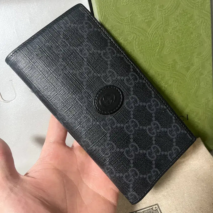 [BUNJANG] Gucci Interlocking Long Wallet / [새상품급] 구찌 인터로킹 장지갑
