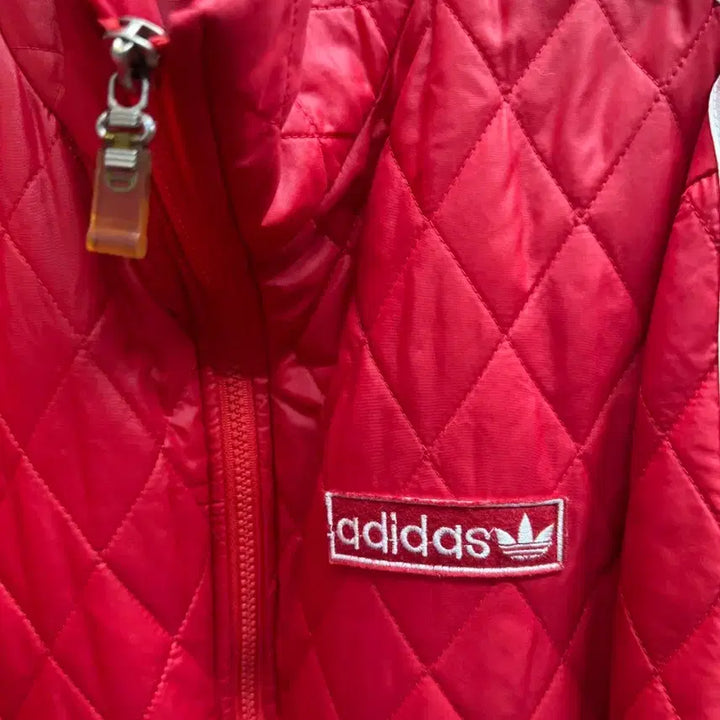 [BUNJANG] Adidas 90's Quilted Padded Jacket / 90's 아디다스 3선 퀄팅 패딩 (77, 100)