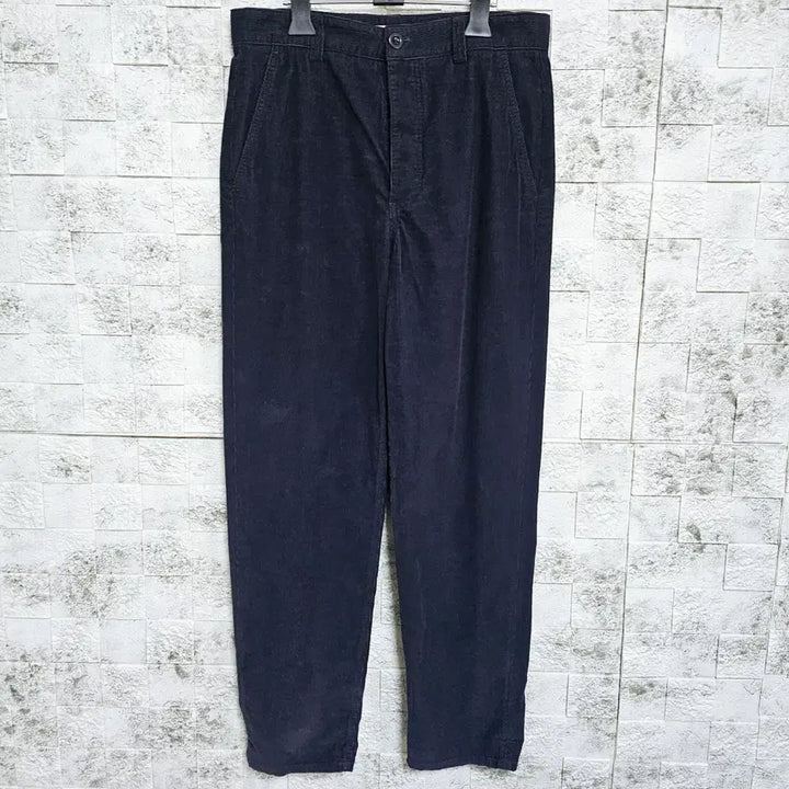 [BUNJANG] COS Navy Corduroy Pants / 코스 COS 네이비 코듀로이 팬츠