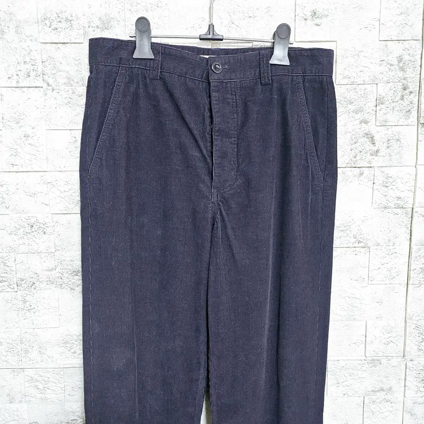 [BUNJANG] COS Navy Corduroy Pants / 코스 COS 네이비 코듀로이 팬츠