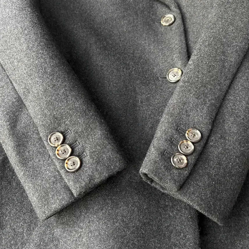 [BUNJANG] Marc Jacobs Wool Riding Coat / 마크제이콥스 여성 울코트 차콜 (44~슬림55)