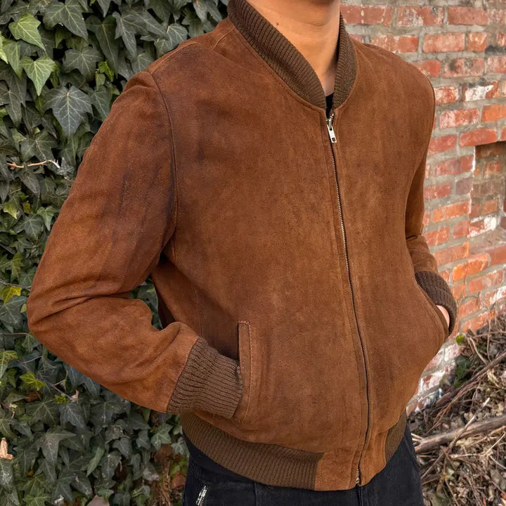 [BUNJANG] Vintage Suede Jacket / Vintage 스웨이드 자켓