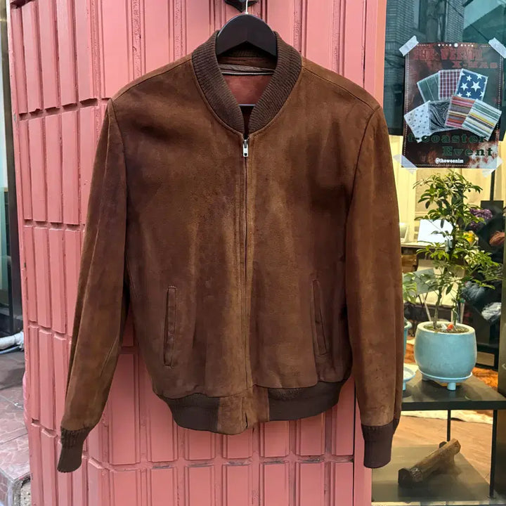 [BUNJANG] Vintage Suede Jacket / Vintage 스웨이드 자켓