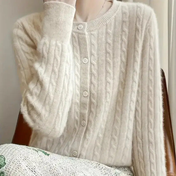 [BUNJANG] Spring Knit Cardigan / 새옷)봄 니트가디건55~66