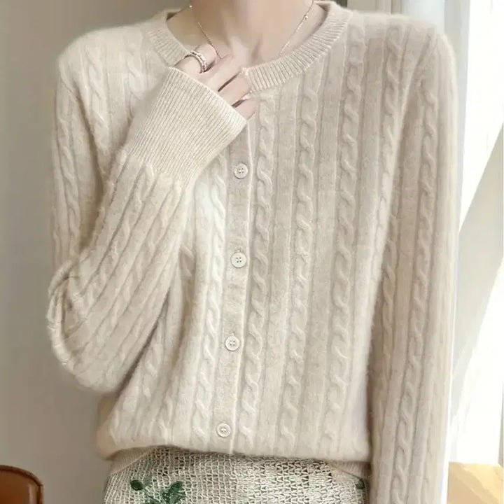 [BUNJANG] Spring Knit Cardigan / 새옷)봄 니트가디건55~66
