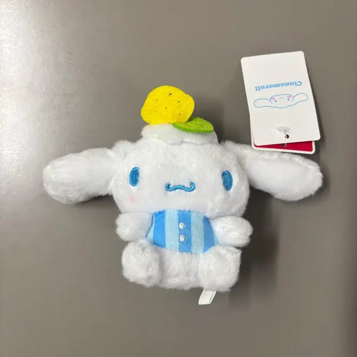 [BUNJANG] Sanrio Cinnamoroll Fruit Berry Cream Dessert Keyring / 정품 시나모롤 과일 베리생크림 레몬 디저트 키링