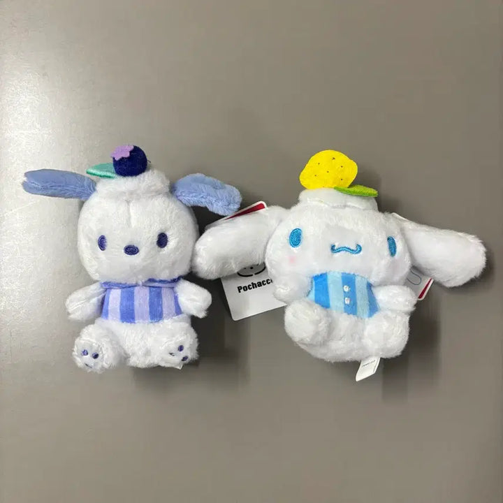 [BUNJANG] Sanrio Cinnamoroll Fruit Berry Cream Dessert Keyring / 정품 시나모롤 과일 베리생크림 레몬 디저트 키링