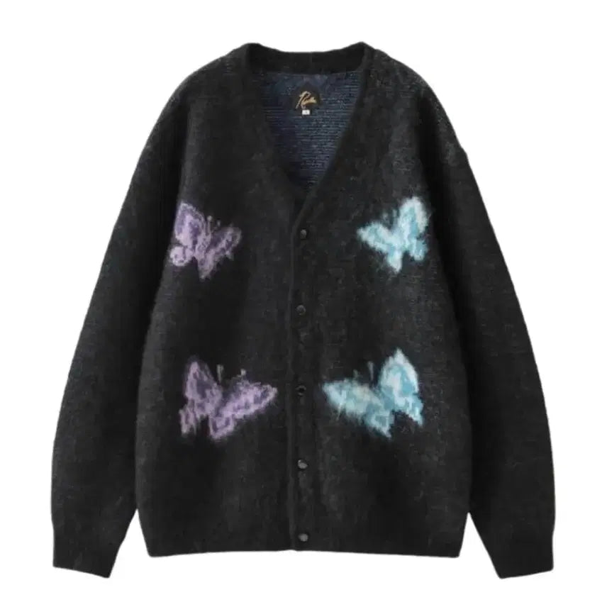 [BUNJANG] Needles Papillon Mohair Cardigan S / 니들스 빠삐용 모헤어 가디건 s