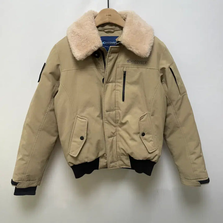 [BUNJANG] Discovery Goose Down Short Padded Jacket S / (98) 디스커버리 구스다운 숏 패딩