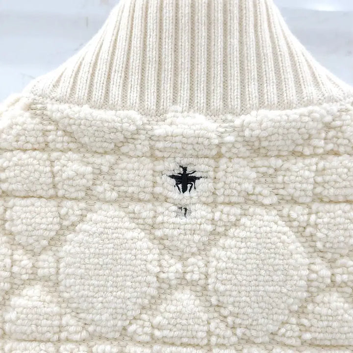 [BUNJANG] Dior Macro Cannage Zip-up Jacket / 36 / 디올 매크로 까나쥬 집업 자켓 254V20AM340