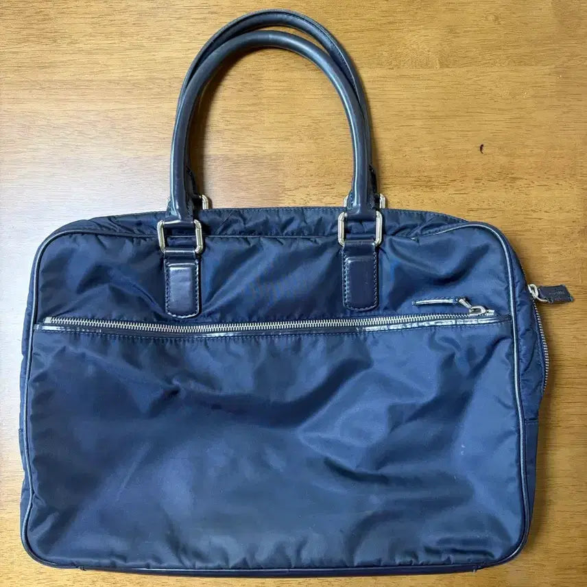 [BUNJANG] Giorgio Armani Nylon Leather Briefcase / [상태A+] 조르지오아르마니 브리프케이스 서류가방 (나일론/가죽)