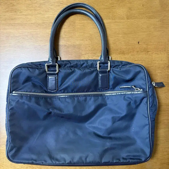 [BUNJANG] Giorgio Armani Nylon Leather Briefcase / [상태A+] 조르지오아르마니 브리프케이스 서류가방 (나일론/가죽)