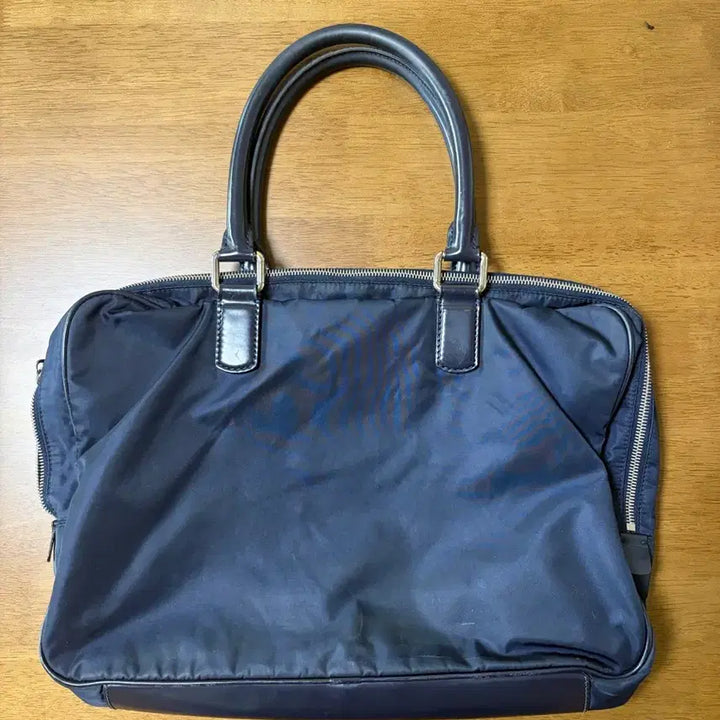 [BUNJANG] Giorgio Armani Nylon Leather Briefcase / [상태A+] 조르지오아르마니 브리프케이스 서류가방 (나일론/가죽)