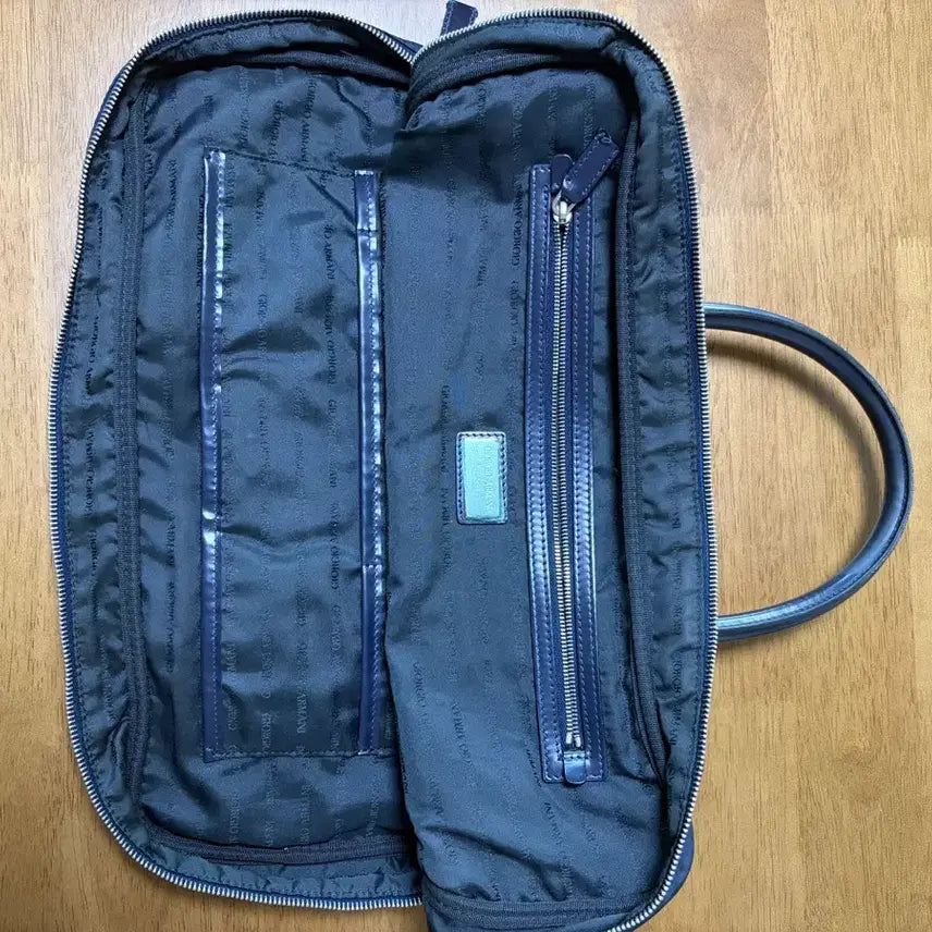 [BUNJANG] Giorgio Armani Nylon Leather Briefcase / [상태A+] 조르지오아르마니 브리프케이스 서류가방 (나일론/가죽)