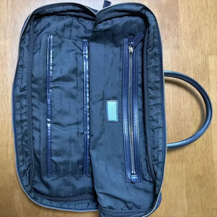 [BUNJANG] Giorgio Armani Nylon Leather Briefcase / [상태A+] 조르지오아르마니 브리프케이스 서류가방 (나일론/가죽)
