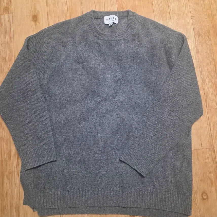 [BUNJANG] Solid Homme Slit Knit Sweater / [52] 솔리드옴므 절개 니트