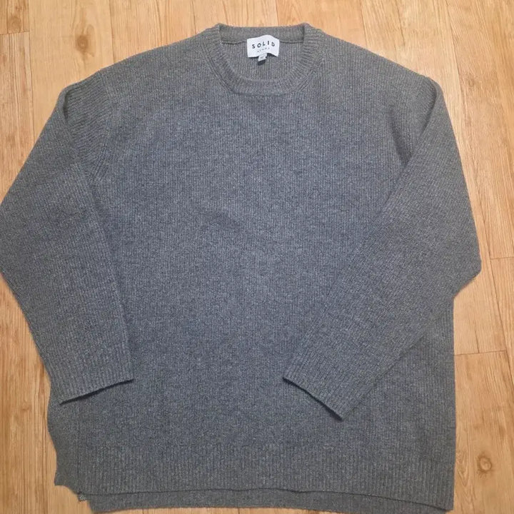 [BUNJANG] Solid Homme Slit Knit Sweater / [52] 솔리드옴므 절개 니트