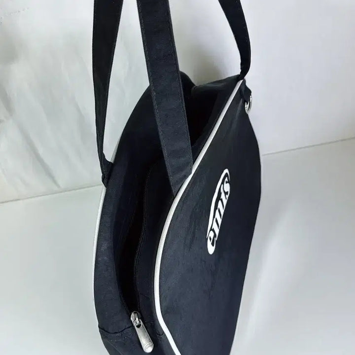 [BUNJANG] Emis Nylon Round Half Bag Black / 정품 이미스 나일론 라운드 하프백 블랙 이미스가방 이미스보부상백