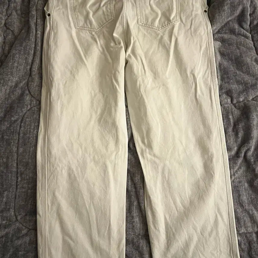 [BUNJANG] LIFUL Minimal Garments Ivory Pants / 라이풀 미니멀 가먼츠 아이보리 팬츠 L