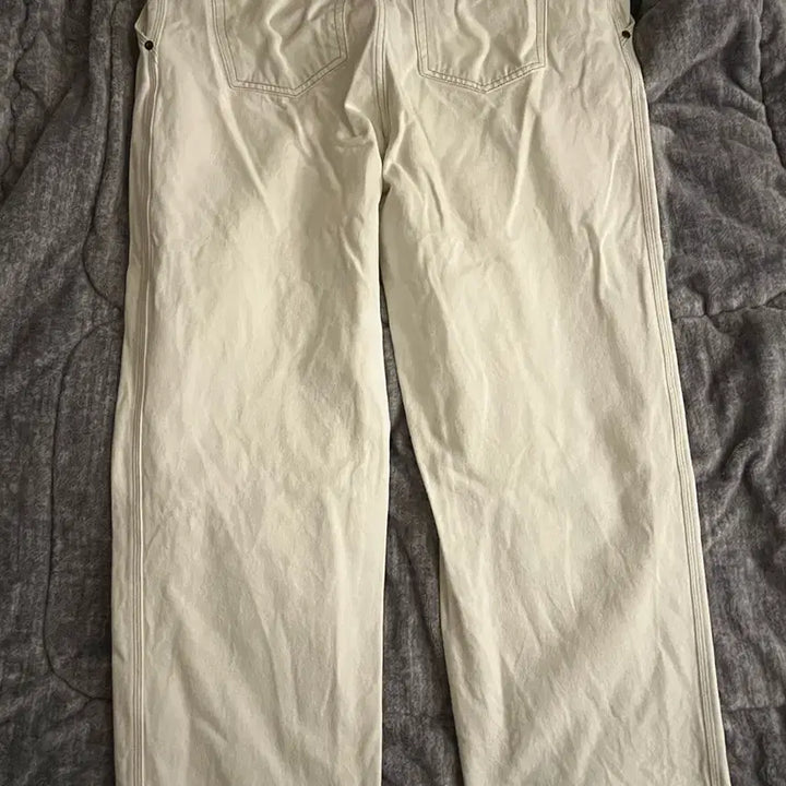 [BUNJANG] LIFUL Minimal Garments Ivory Pants / 라이풀 미니멀 가먼츠 아이보리 팬츠 L