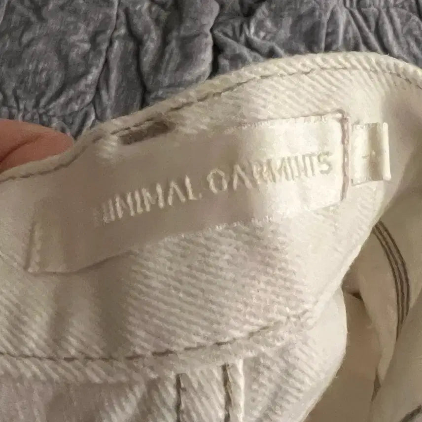 [BUNJANG] LIFUL Minimal Garments Ivory Pants / 라이풀 미니멀 가먼츠 아이보리 팬츠 L