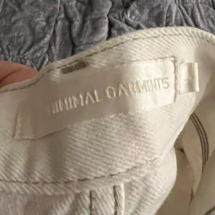 [BUNJANG] LIFUL Minimal Garments Ivory Pants / 라이풀 미니멀 가먼츠 아이보리 팬츠 L