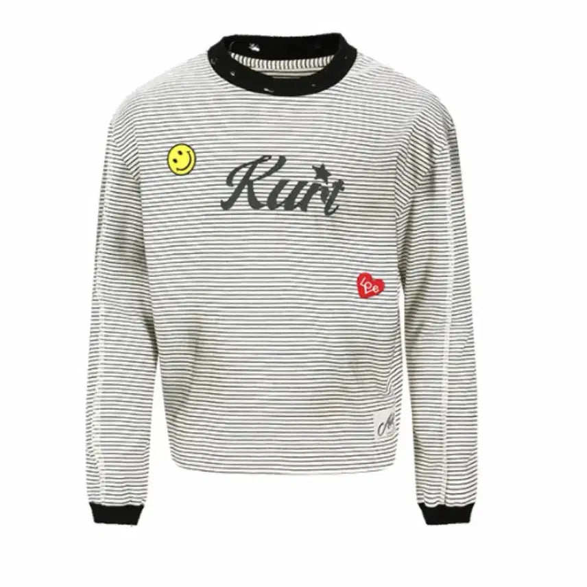 [BUNJANG] Andersson Bell Stripe Long Sleeve T-shirt / [L] 앤더슨벨 커트 스트라이프 롱슬리브 티셔츠