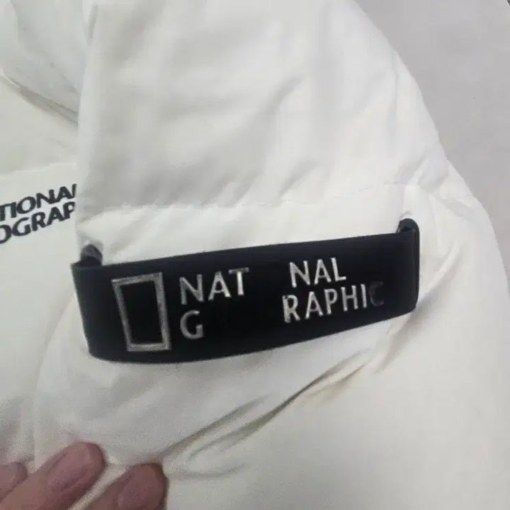 [BUNJANG] National Geographic Kaiman Goose Down Long Puffer Jacket White Size S / 내셔널지오그래픽 카이만 구스 롱패딩 화이트 S(마지막가격내림)