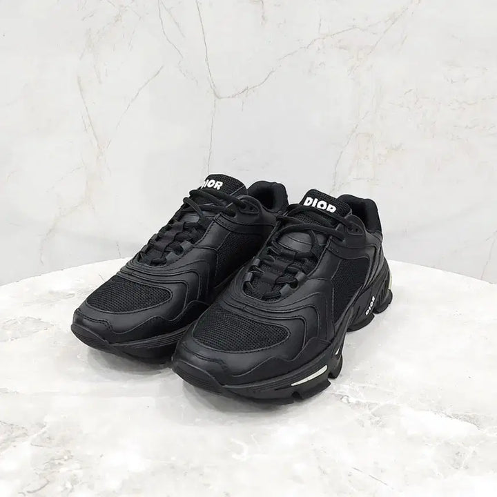 [BUNJANG] Dior CD1 Technical Mesh Black Sneakers / 40 / 디올 CD1 테크니컬 메쉬 블랙 스니커즈 3SN260YXB