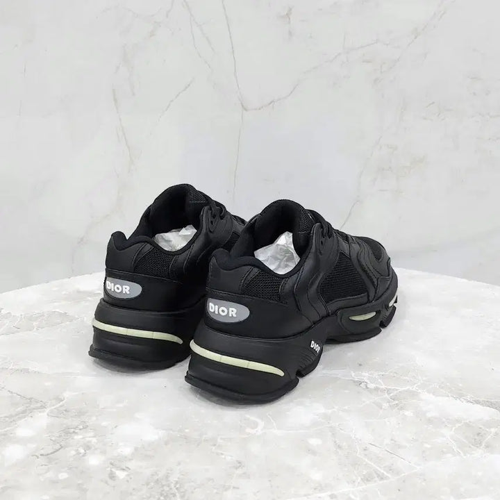 [BUNJANG] Dior CD1 Technical Mesh Black Sneakers / 40 / 디올 CD1 테크니컬 메쉬 블랙 스니커즈 3SN260YXB