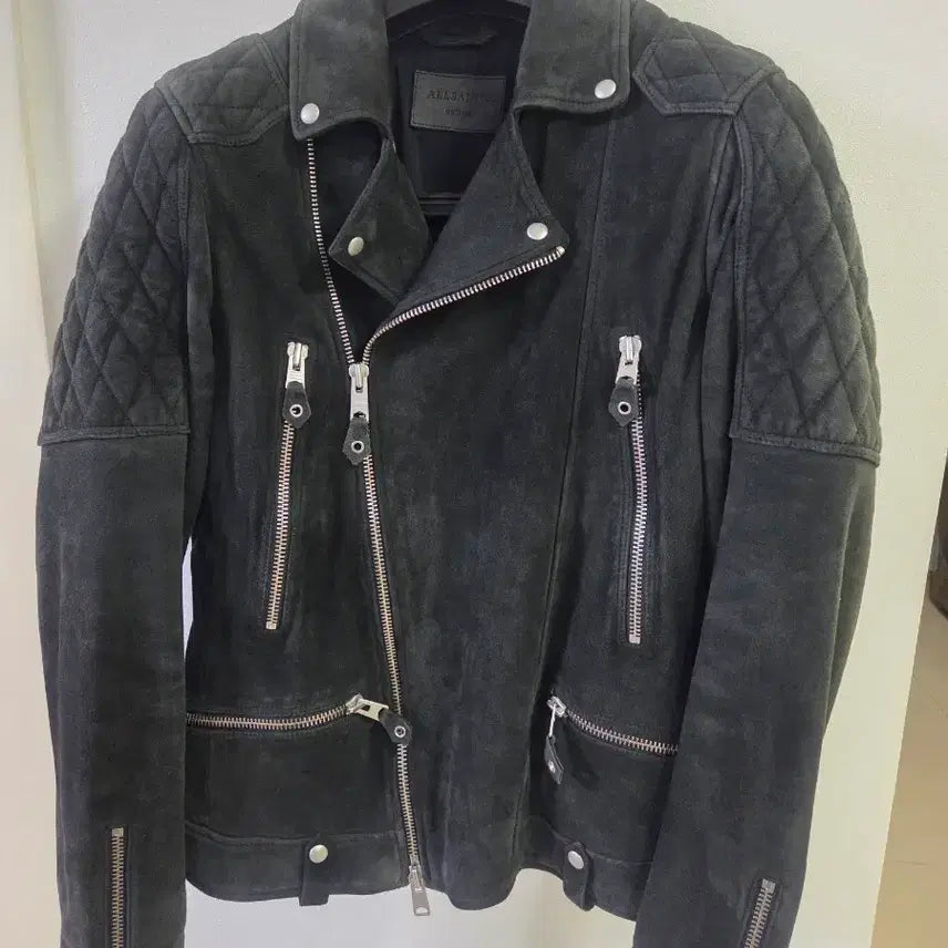 [BUNJANG] AllSaints Rider Leather Jacket / 올세인츠 라이더 가죽자켓