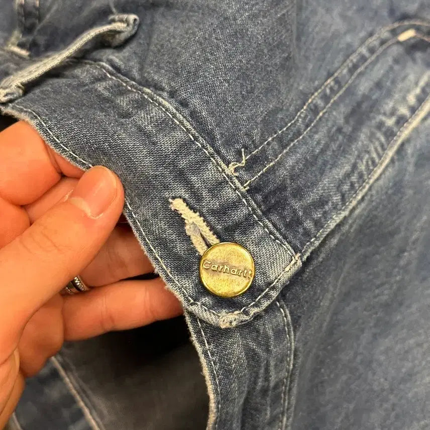 [BUNJANG] Carhartt Carpenter Denim 38 / 칼하트 카펜터 데님 덩가리핏 38