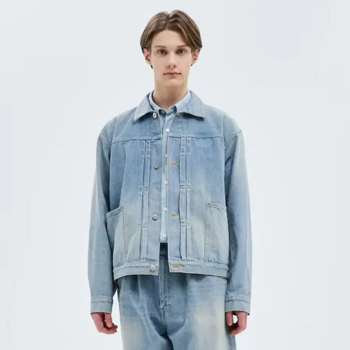 [BUNJANG] M Yoko Sakamoto Denim Jacket / [M] 25ss 요코 사카모토 데님 자켓