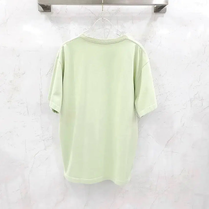 [SOLD OUT] XL / 디올 CD 아이콘 그린 자수 오버 반팔 티셔츠