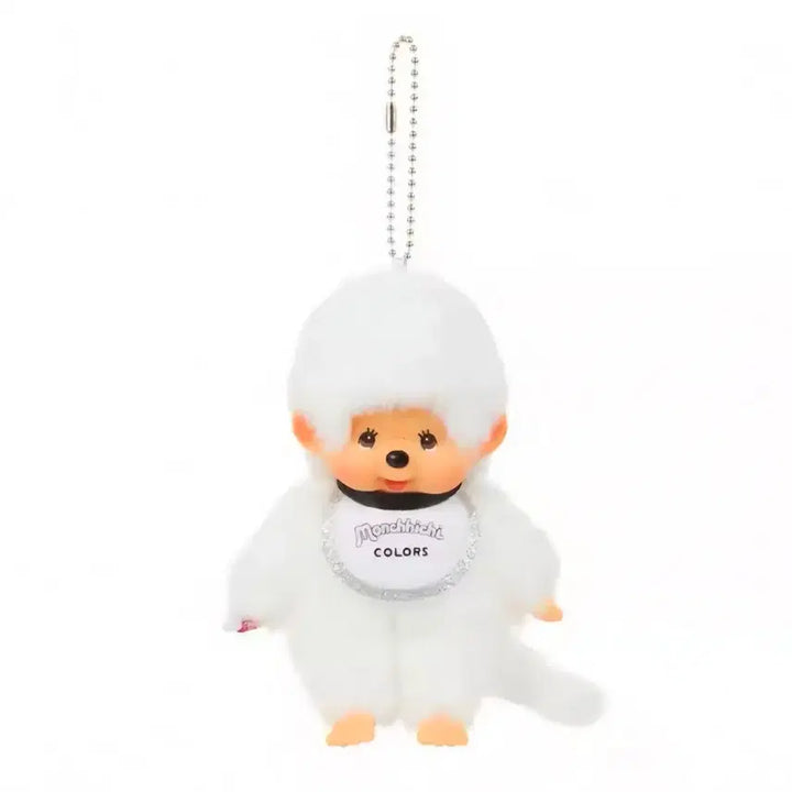 [BUNJANG] Monchhichi Colors Doll Keyring / 일본정품!! 몬치치 몬치치쿤 블랙 화이트