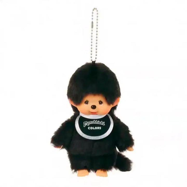 [BUNJANG] Monchhichi Colors Doll Keyring / 일본정품!! 몬치치 몬치치쿤 블랙 화이트