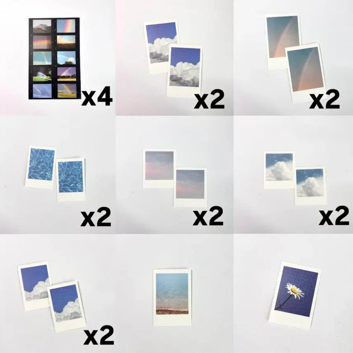 [BUNJANG] Vintage Scenery Sticker Bundle Set / 빈티지 풍경 스티커 일괄판매 다꾸용품 포장용품 감성 풍경 일괄