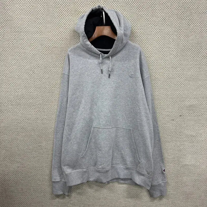 [SOLD OUT] 챔피온 어센틱 캐주얼 자수로고 약기모 후드티 XL A04776